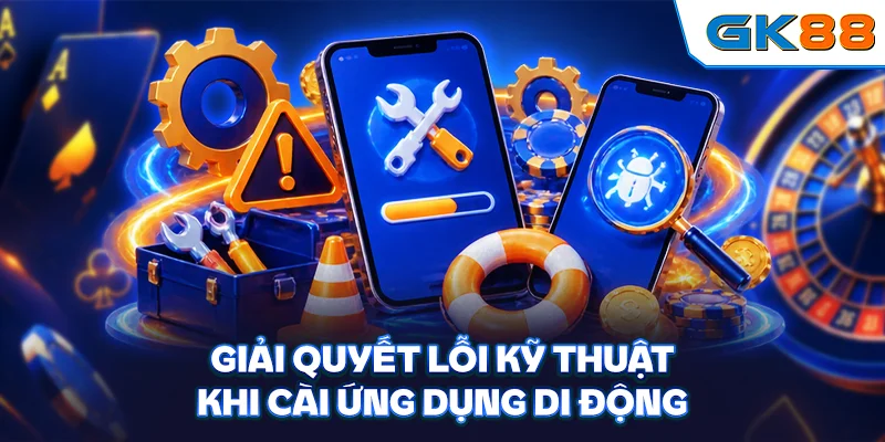 Giải quyết lỗi kỹ thuật khi cài ứng dụng di động